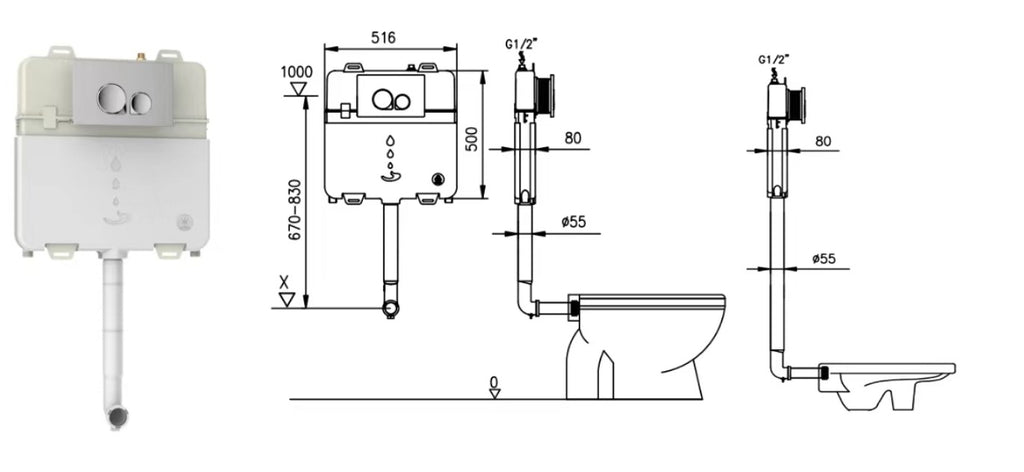 T4 Smart Intelligent Toilet